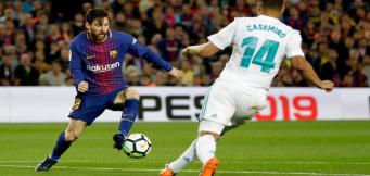 El Clasico Messi Casemiro