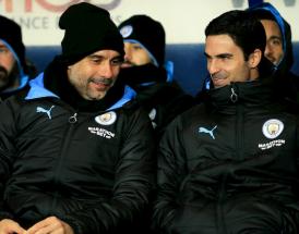 Guardiola och Arteta