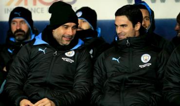Guardiola och Arteta
